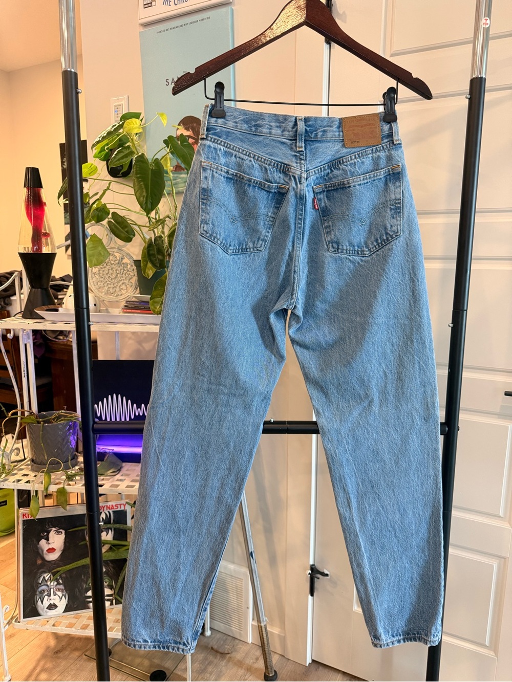 Levi's Light Blue Relaxed Fit Women's Jeans